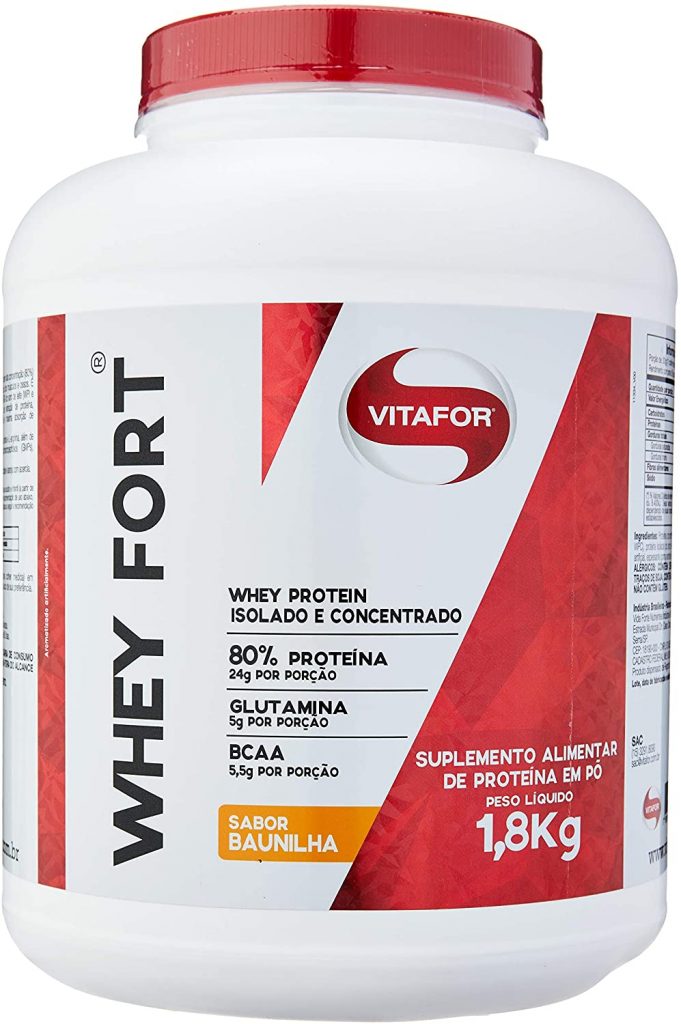Whey Protein da Shefa versus pós de proteína da Whey Fort 2